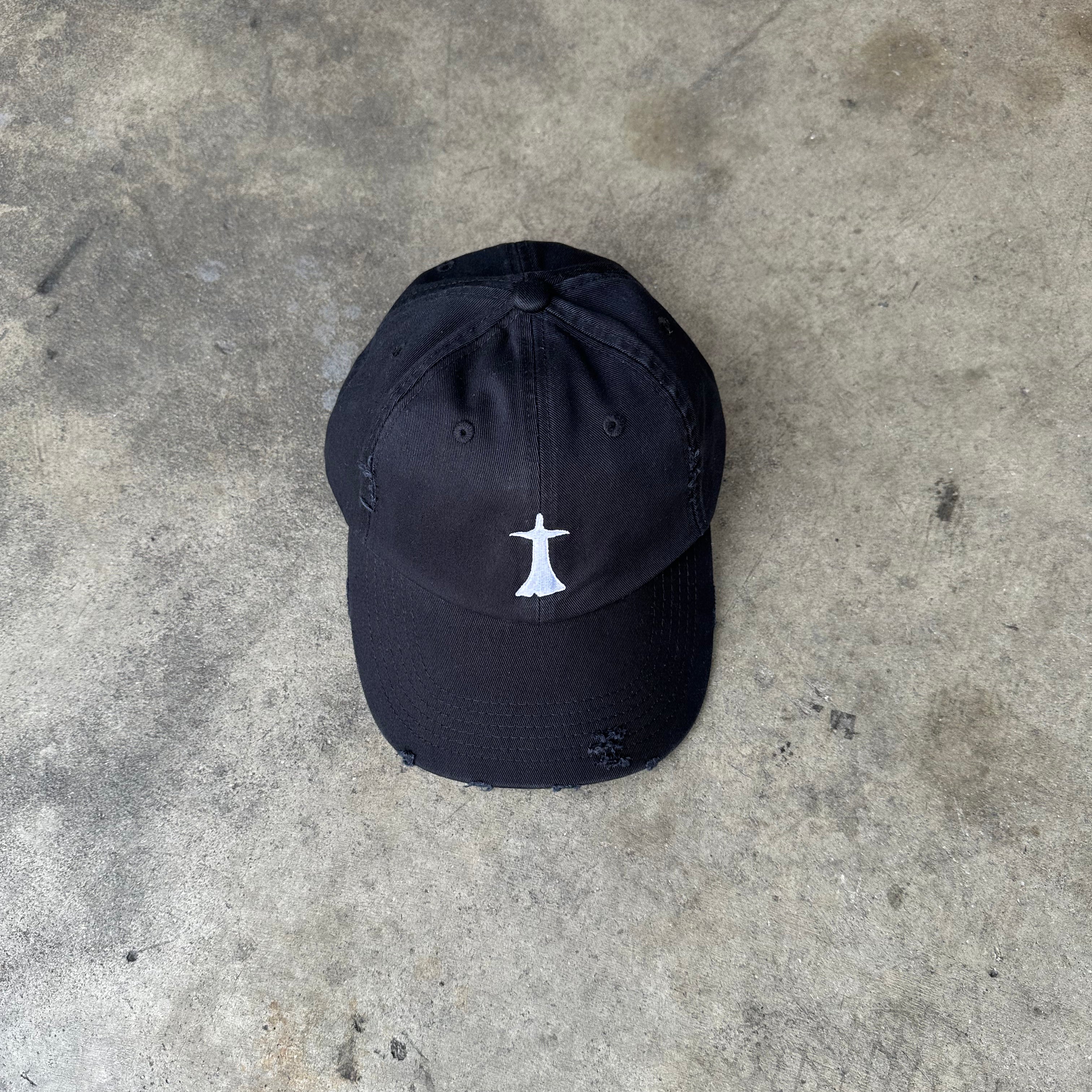 (A) DISTRESSED HAT