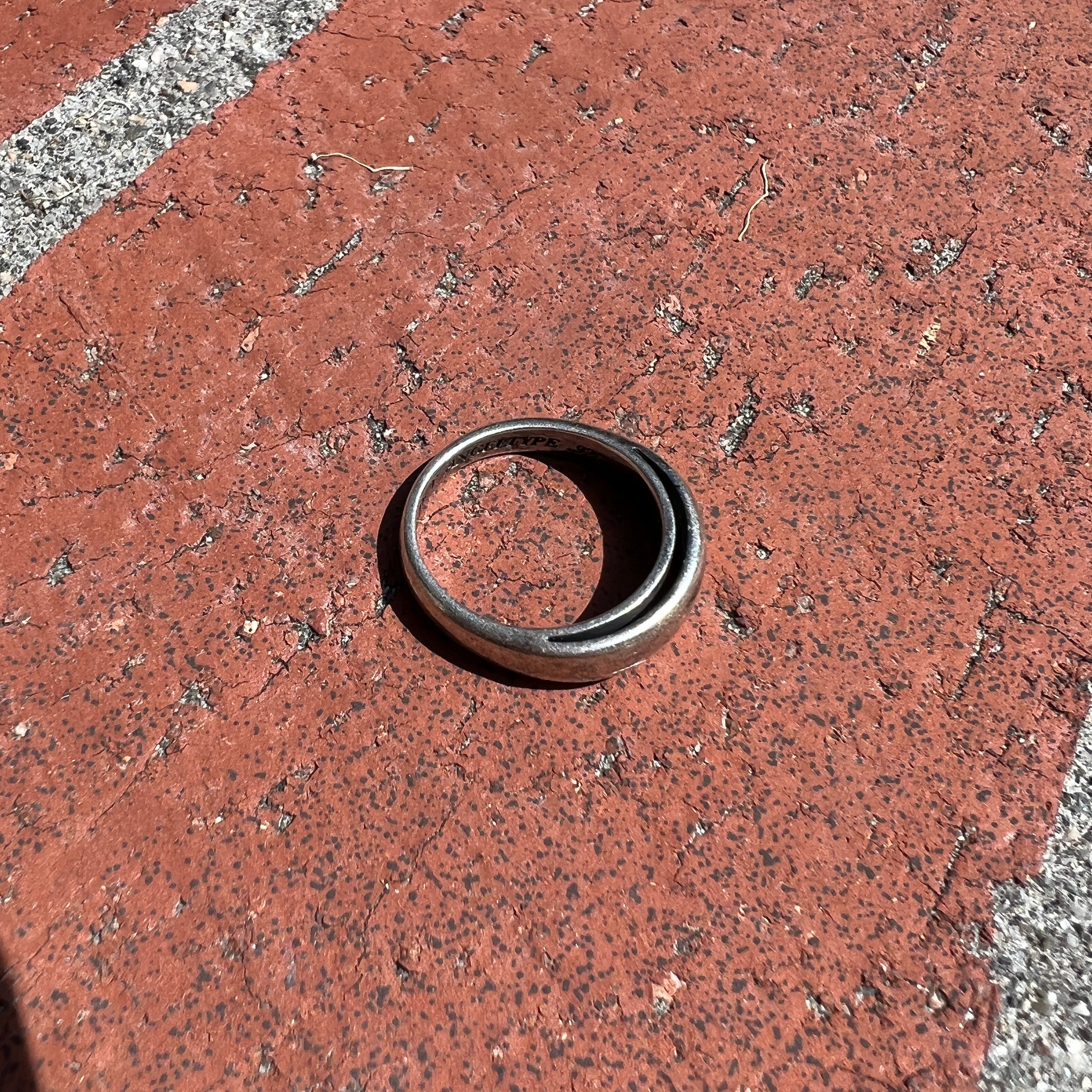 (A) .925 CRESCENT RING