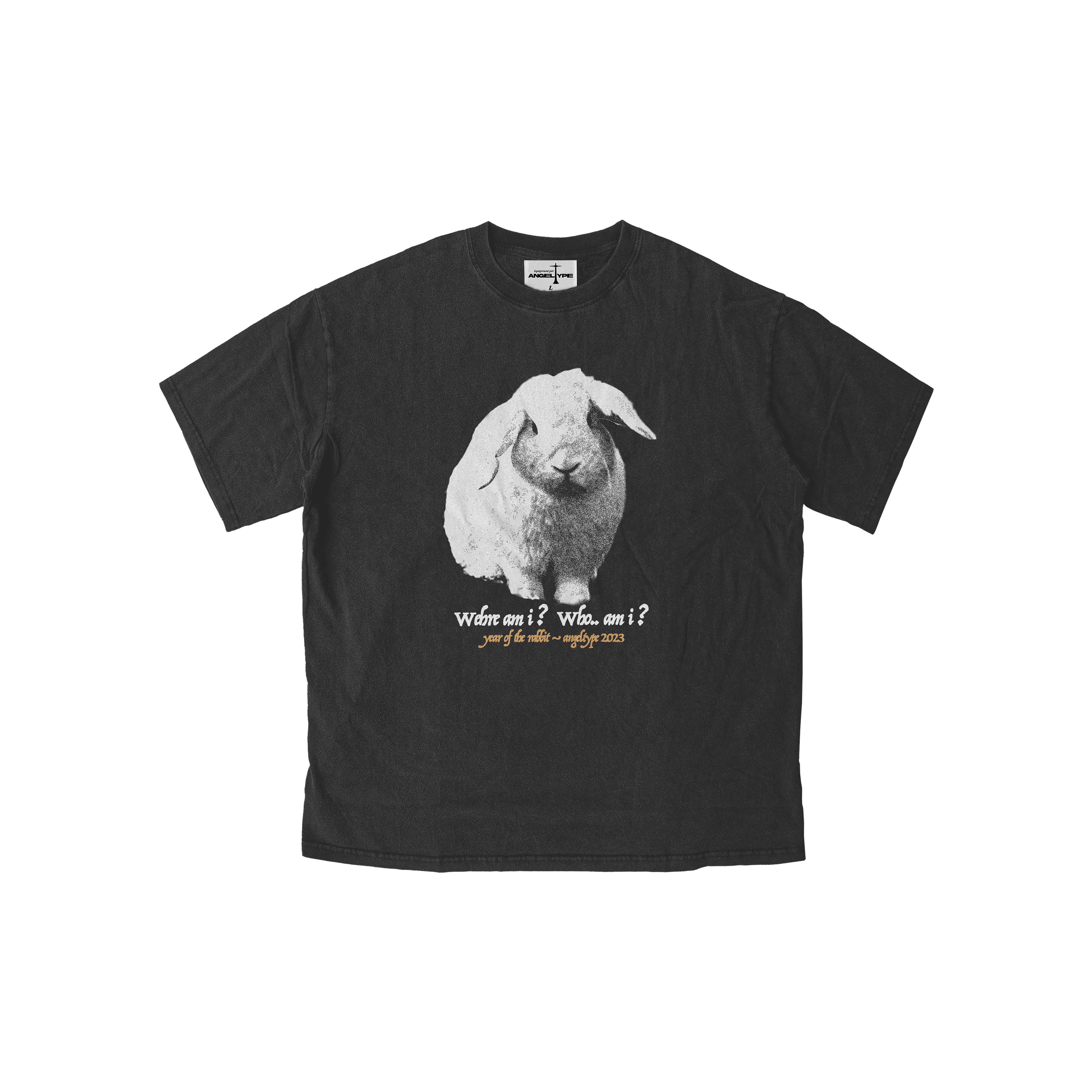 兔子 T 恤年